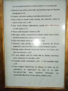 Mevlana’nın ilk Hocası Seyyid Burhaneddin’den Sözler